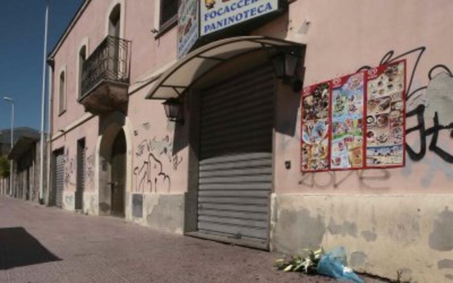 il luogo del delitto il giorno dopo