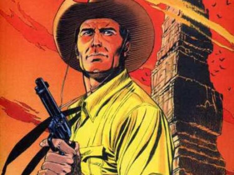 tex willer con la sua colt