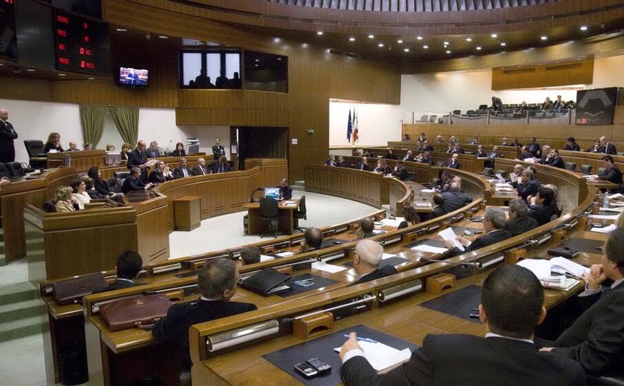 l aula del consiglio regionale in una seduta della scorsa legislatura