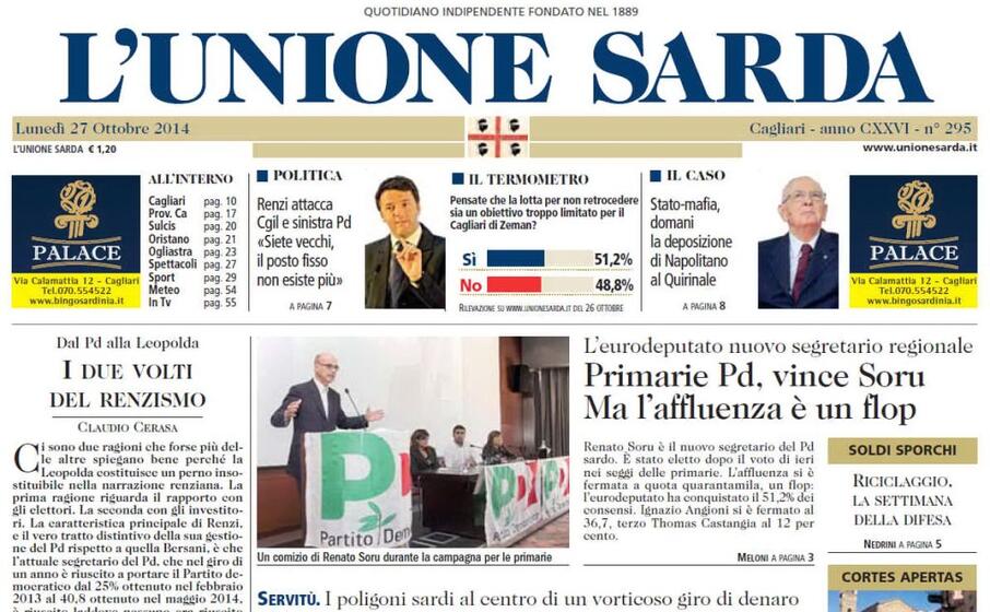 Domani su L'Unione Sarda la storia del ragazzo di Monserrato che non esiste L'Unione Sarda.it