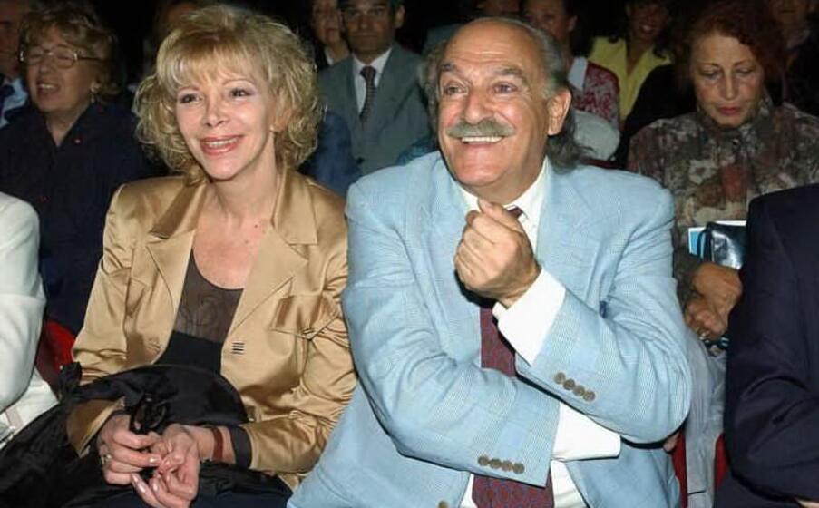 silvio spaccesi con la moglie rosaura marchi