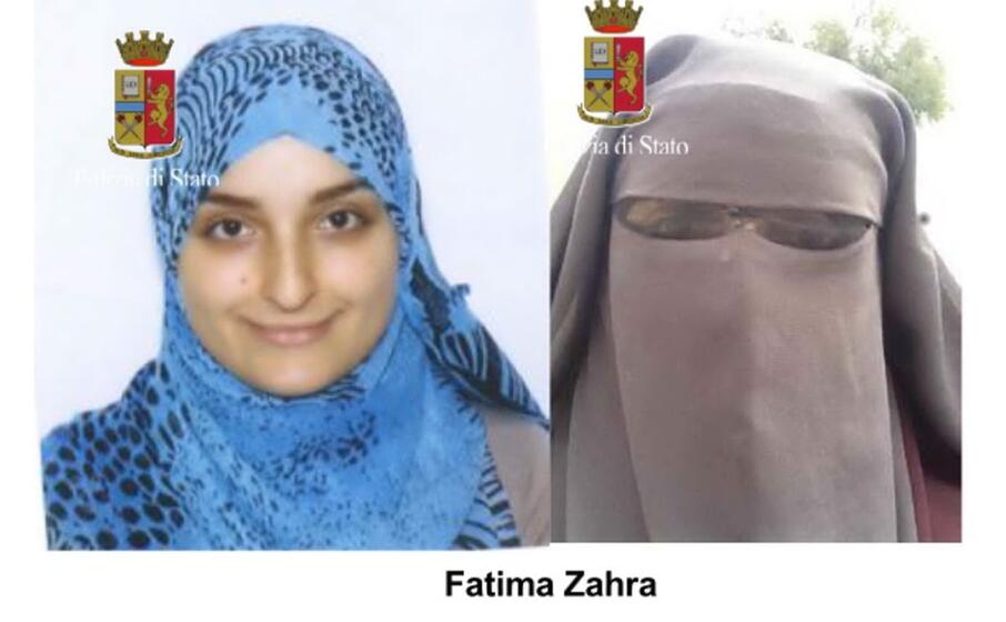 maria giulia sergio alias fatima zahra