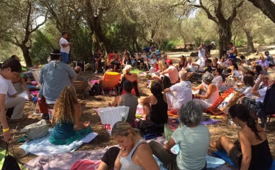 i partecipanti alla lezione di luce interiore