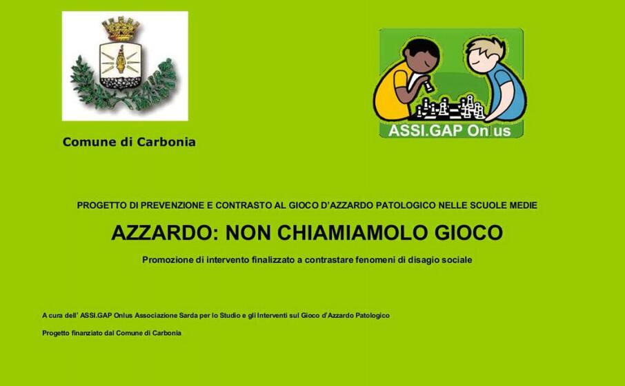 il logo anti ludopatia