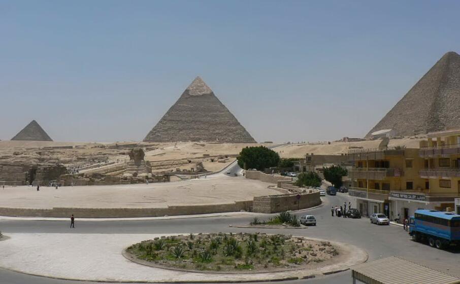 la zona di giza dove avvenuta l esplosione