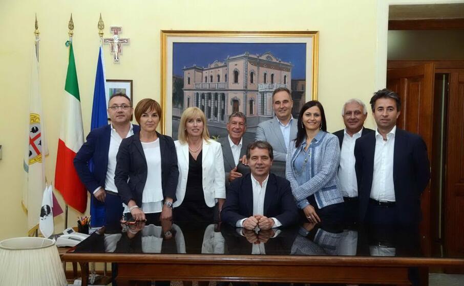 nizzi con i suoi assessori
