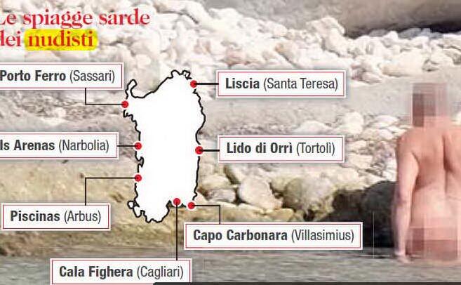 La Sardegna Non Ama I Nudisti Nellisola Solo Un Luogo