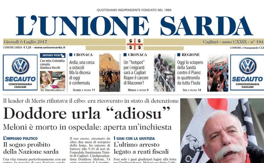 Lsarda ultima ora cronaca oggi Lsarda ultima ora cronaca oggi