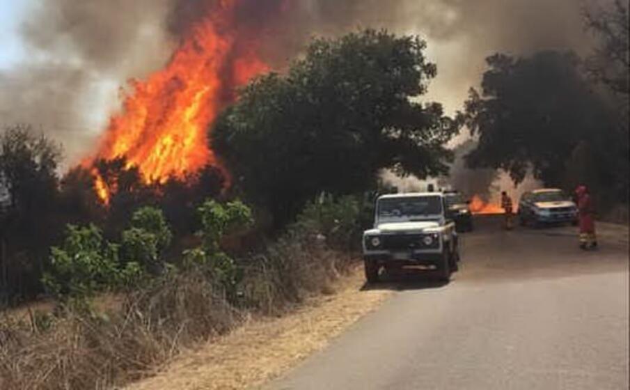 un incendio