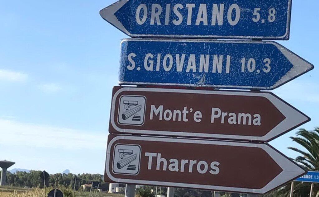 Cabras Installati I Cartelli Per Il Sito Archeologico Di Mont E Prama Costo 25mila Euro L Unione Sarda It