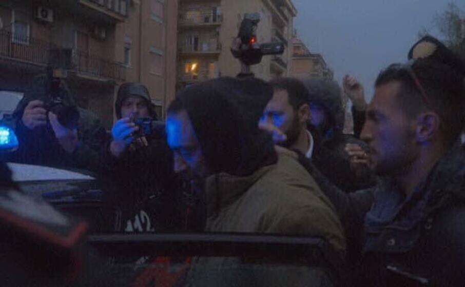 l arresto (dal profilo twitter di nemo)