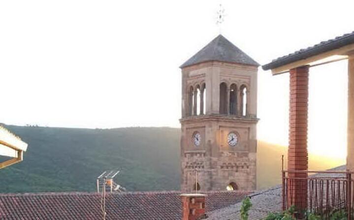 tramonto sul campanile lo scatto di framarotto