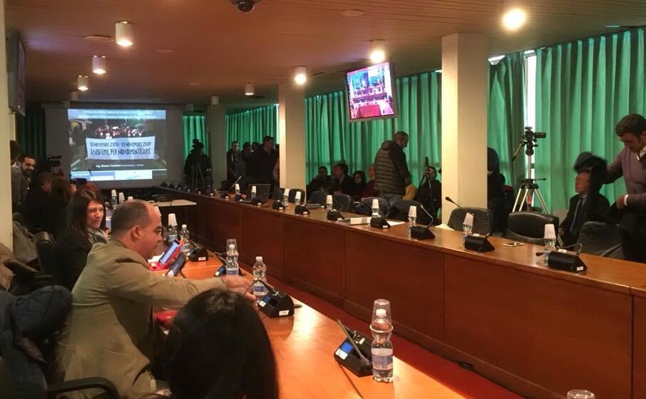 il consiglio comunale a olbia