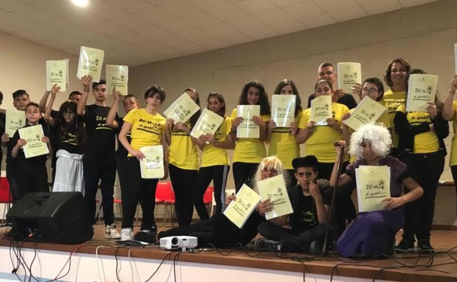 alcuni dei ragazzi che hanno partecipato al progetto