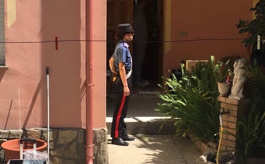 i carabinieri sul posto