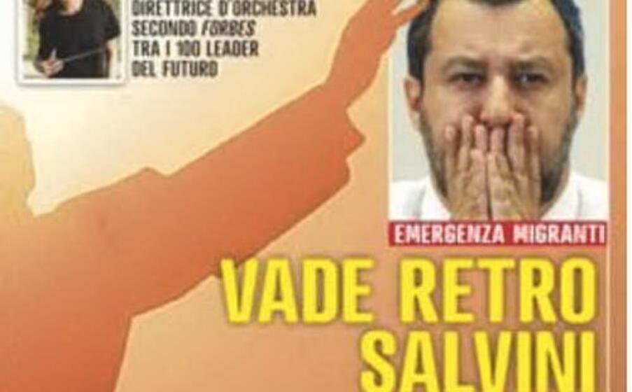 la copertina del settimanale