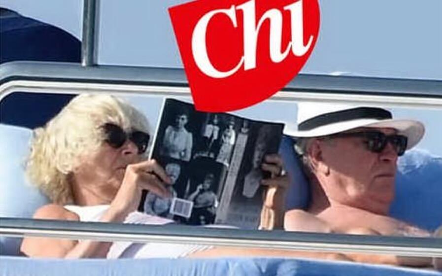 camilla paparazzata in sardegna