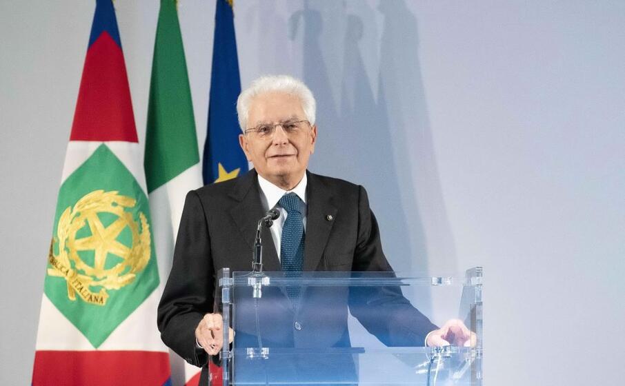 il presidente della repubblica sergio mattarella (foto ansa)