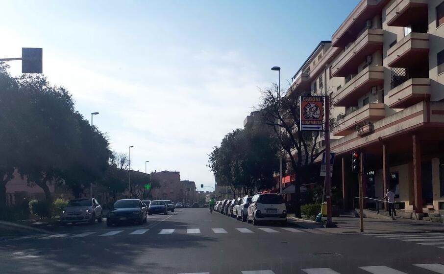 parcheggi in viale colombo (foto giorgia daga)
