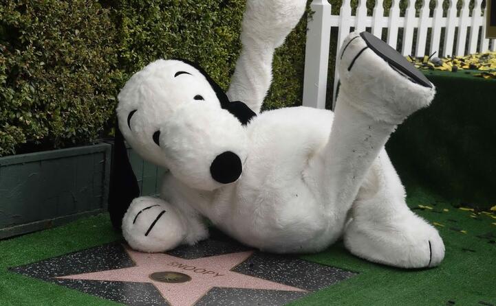per snoopy anche una stella sulla walk of fame di hollywood (ansa)