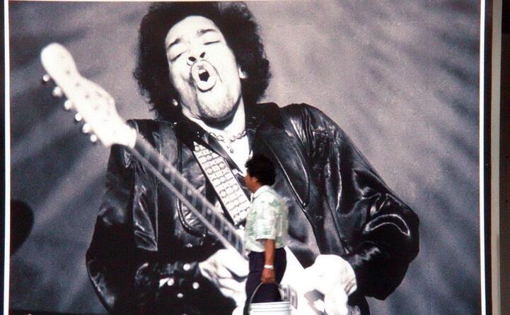 ha avuto tra le altre una relazione con jimi hendrix (ansa)
