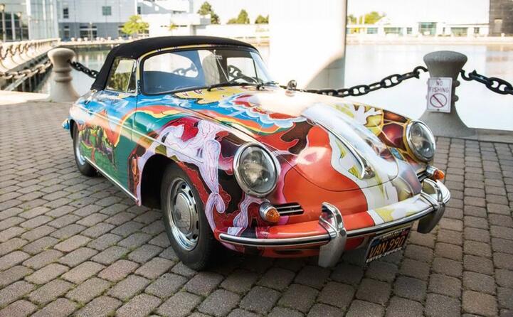 la porsche di janis joplin (ansa)