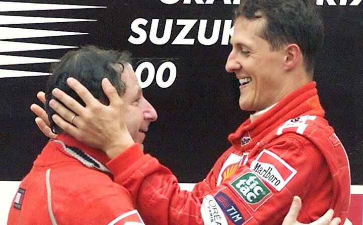 accaddeoggi 8 ottobre 2000 michael schumacher vince il gp di suzuka e riporta il mondiale in casa ferrari dopo 21 anni d attesa (ansa)