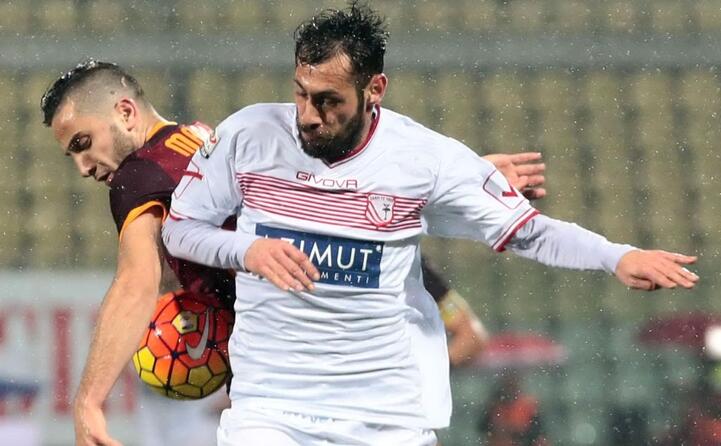 matteo mancosu con la maglia del carpi l attaccante ora ai montreal impact (ansa)