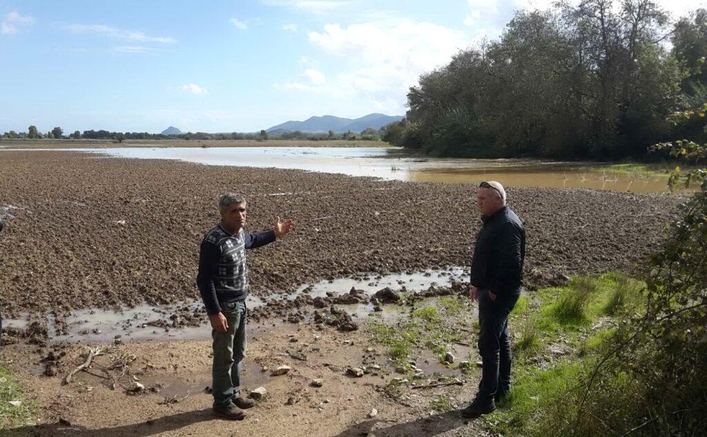 Musei Straripa Il Fiume Cixerri Ingenti Danni Alle Campagne L