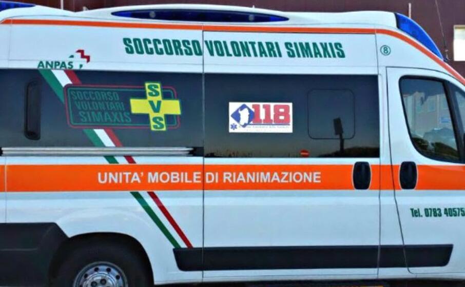 i volontari del soccorso di simaxis (foto elia sanna)