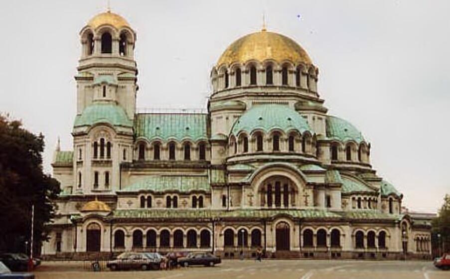 la cattedrale alexsandar nevski a sofia (fonte wikipedia)