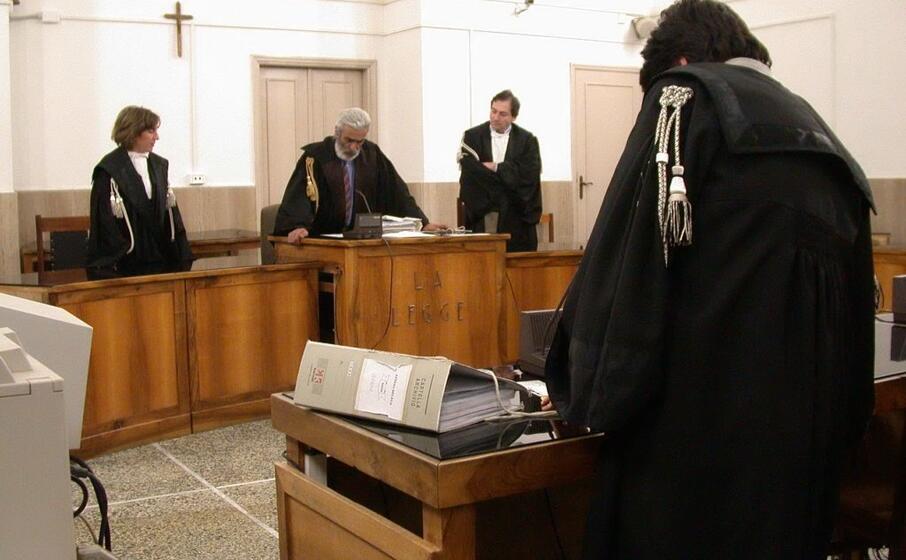 aula giudiziaria (archivio l unione sarda)