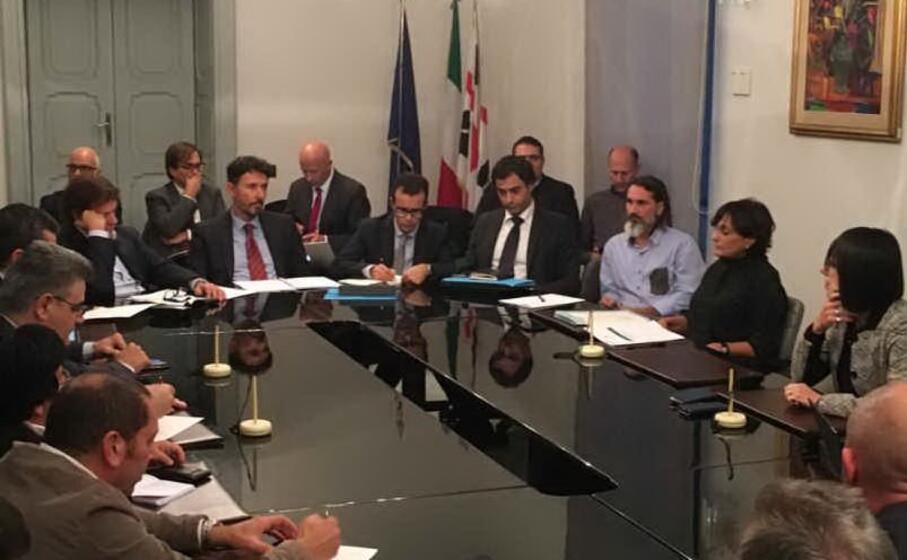 la riunione a sassari (foto mariangela pala)
