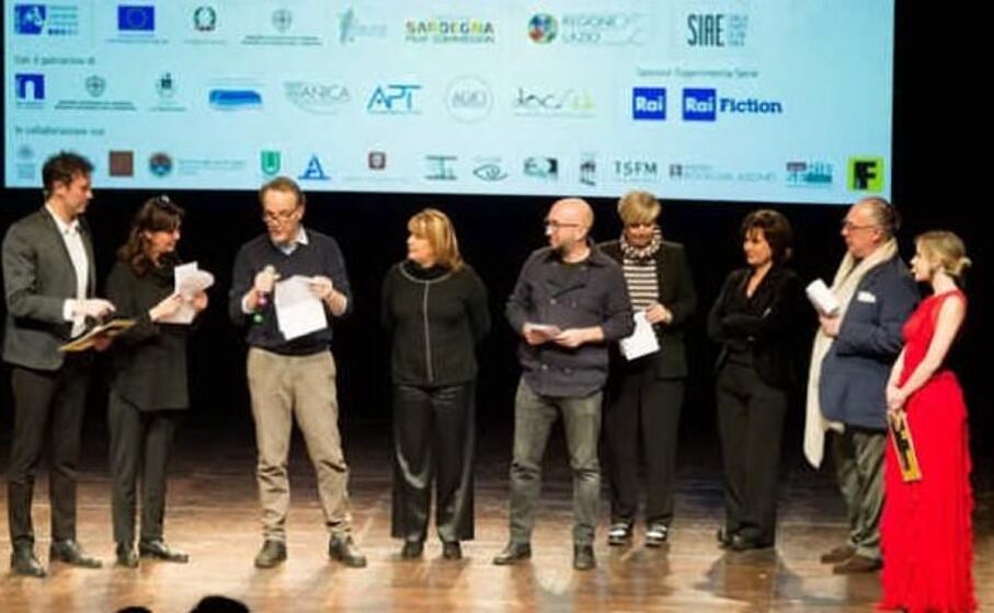 la premiazione (foto premiosolinas cinecittanews)
