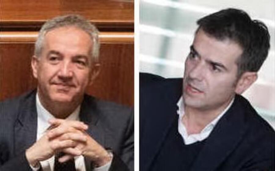 filippo spanu e massimo zedda (archivio l unione sarda)
