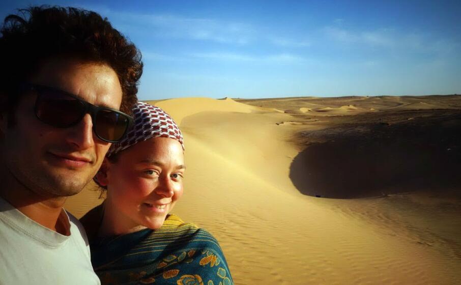 luca tacchetto e edith blais (foto da facebook)
