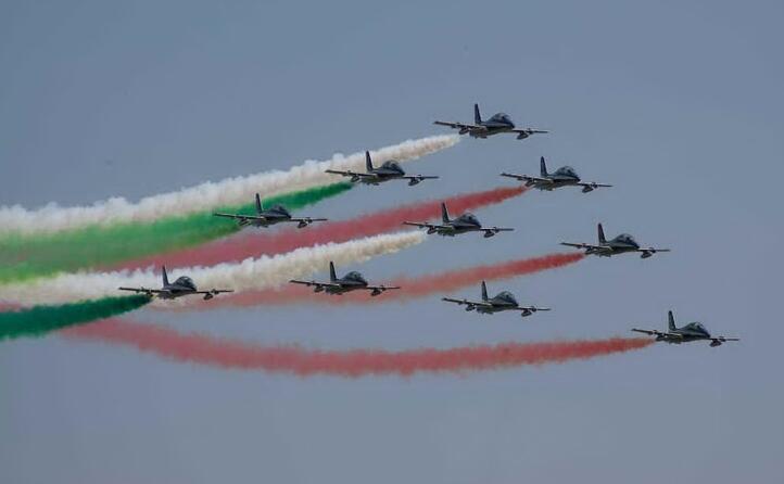 frecce tricolori (ansa)