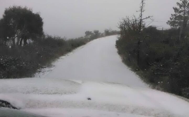 strade imbiancate