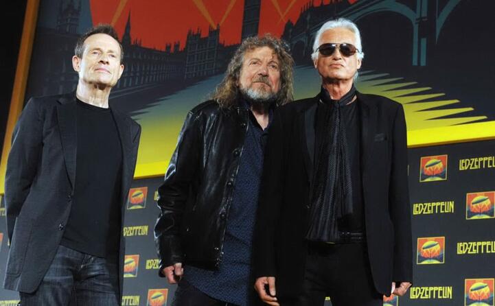 solo l inizio i led zeppelin venderanno 300 milioni di dischi (tutte le foto sono ansa)