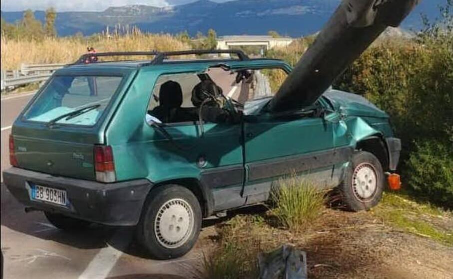 il guardrail dentro la macchina (foto roberto antonello secci)