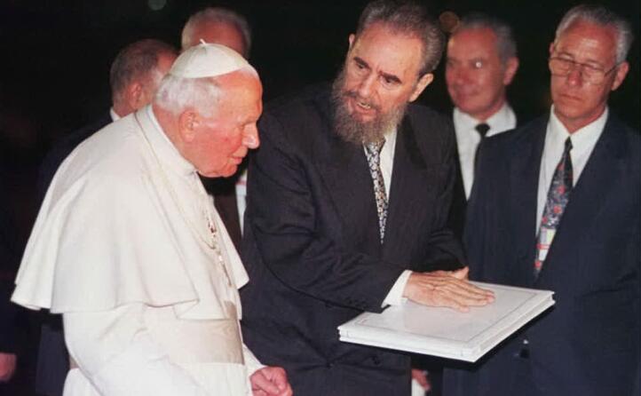 accadde oggi 21 gennaio 1998 papa wojtyla incontra fidel castro