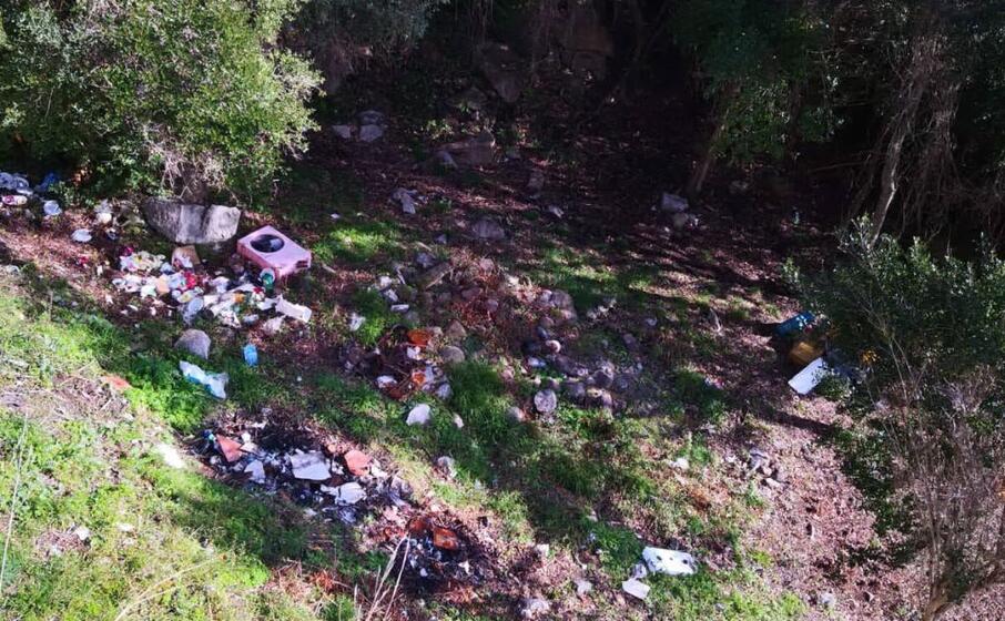 la discarica (foto inviata dalla nostra lettrice)