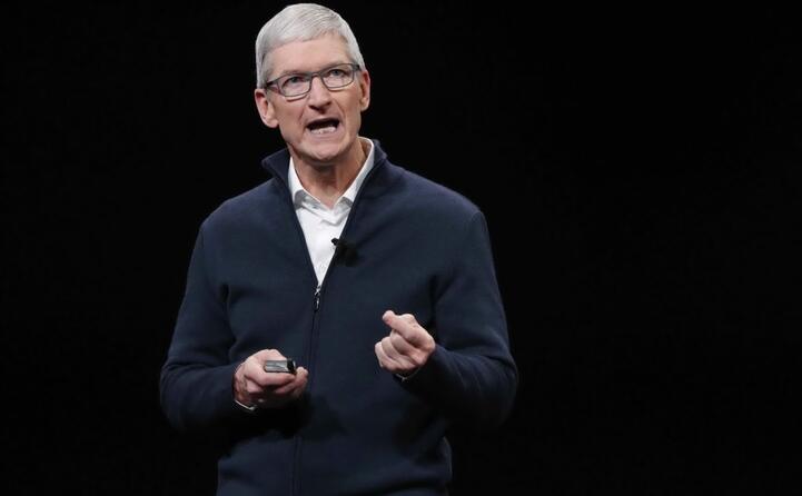 tim cook attuale ceo di apple (foto wikipedia apple time ansa)
