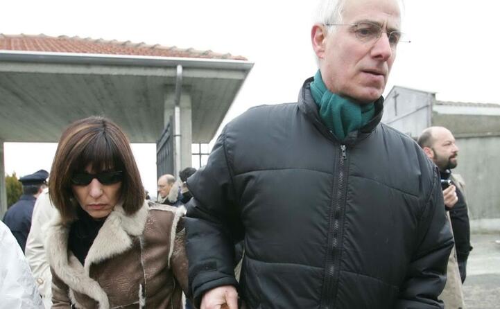 la nipote patrizia alla riesumazione della salma