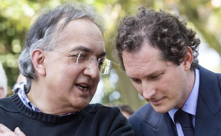sergio marchionne e john elkann