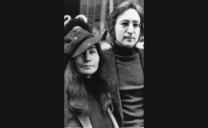 john lennon e yoko ono (archivio l unione sarda)
