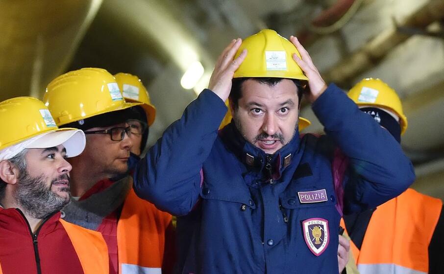 il ministro dell interno matteo salvini (ansa)