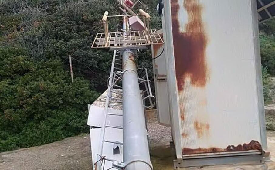 l antenna fuori uso (foto antonella pani)