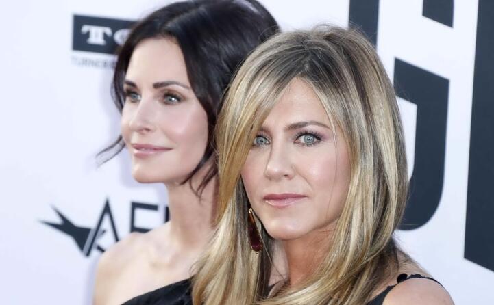 con l amica di sempre courteney cox