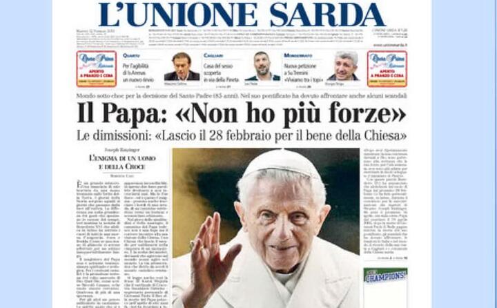 la notizia su l unione sarda